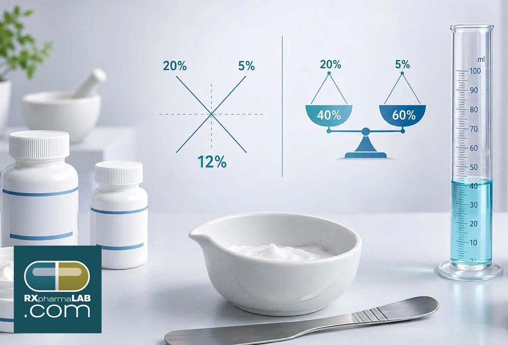 L’alligation : calculer les concentrations et les quantités d’un mélange