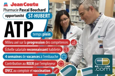 ATP - Pharmacie Pascal Bouchard - St-Hubert
