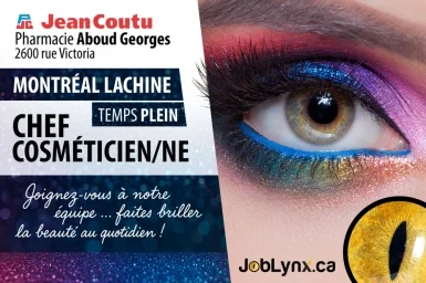 Chef cosméticien/ne - Pharmacie Aboud Georges - Lachine