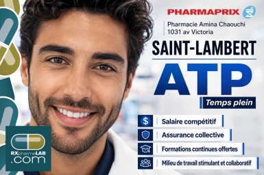 ATP - Pharmacie Amina Chaouchi - Saint-Lambert