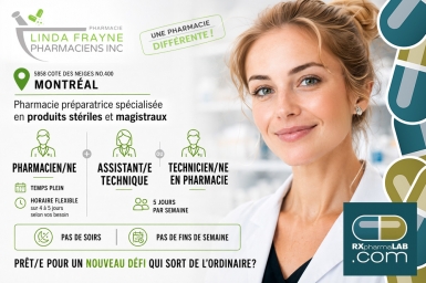 Pharmacien/ne & ATP | technicien/ne