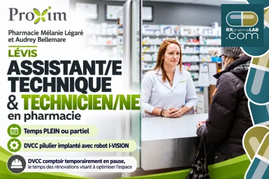ATP et technicien/ne en pharmacie