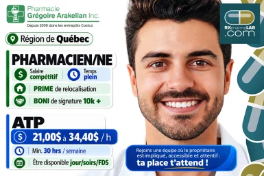 Pharmacy assistant and pharmacist