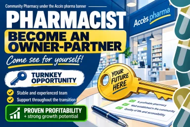 Pharmacien/ne - Accès pharma - Partout au Canada
