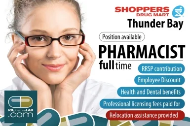 Pharmacien(ne) - Shoppers Drug Mart - Thunder Bay