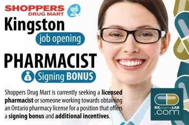 Pharmacien(ne) - Shoppers Drug Mart - Kingston