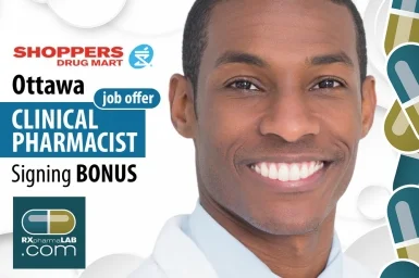 Clinical Pharmacist - Shoppers Drug Mart - Ottawa