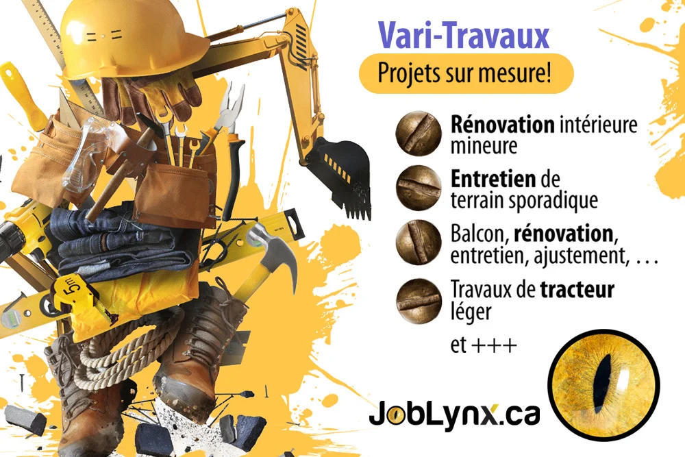 Transforme vos idées en réalité chez Vari-Travaux.com à Région de l'Outaouais