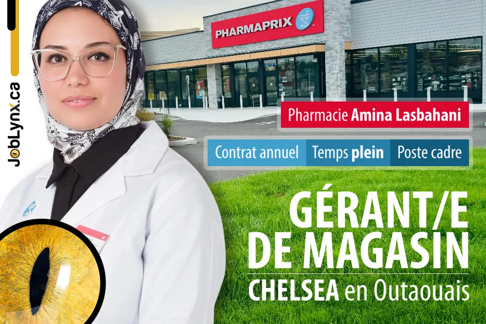 Gérant(e) chez Pharmacie Amina Lasbahani à Chelsea