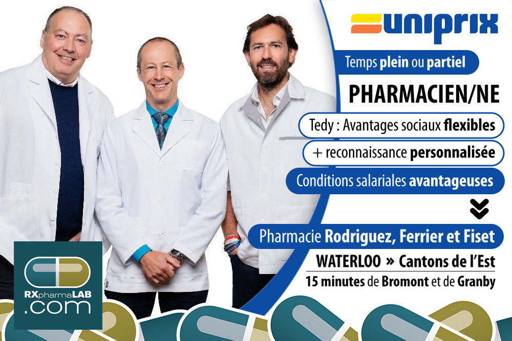 Pharmacist at Rodriguez, Ferrier, Fiset, pharmacy owner in Waterloo