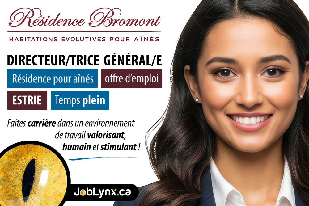 Directeur/trice général/e chez Résidence Bromont à Bromont
