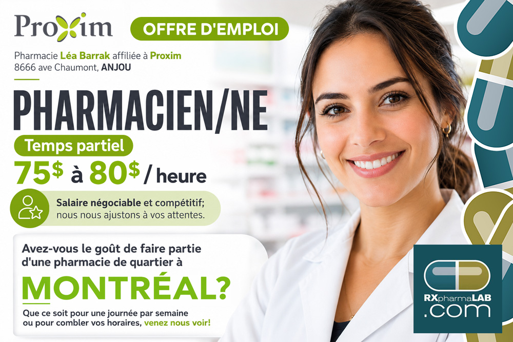 Pharmacien(ne) chez Pharmacie Léa Barrak à Anjou