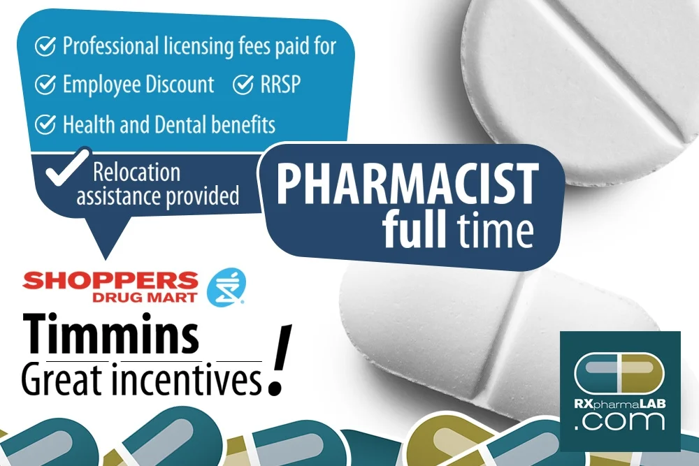 Pharmacien(ne) chez Shoppers Drug Mart à Timmins