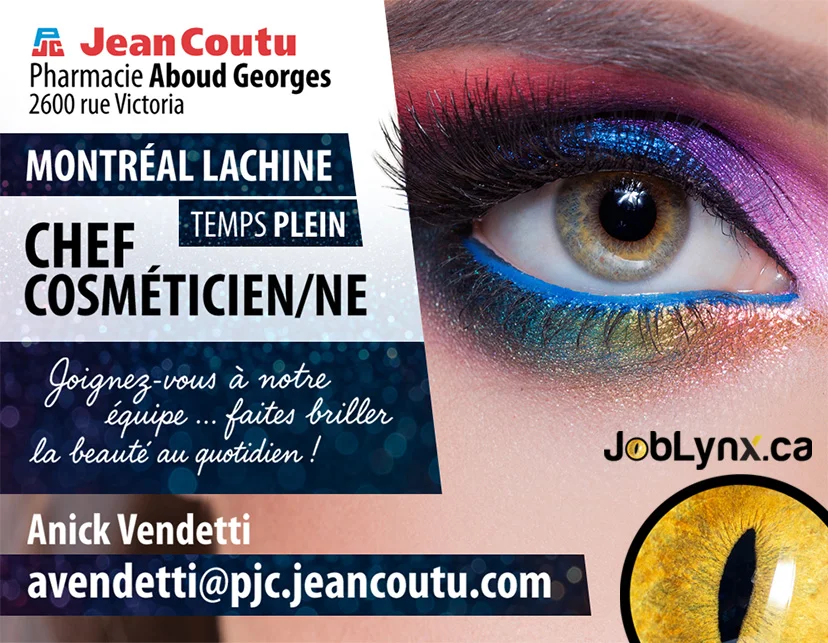 Chef cosméticien/ne