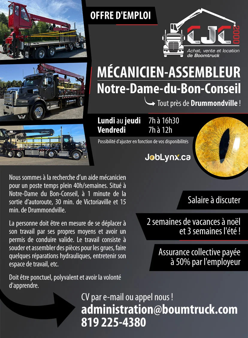 Mécanicien-assembleur