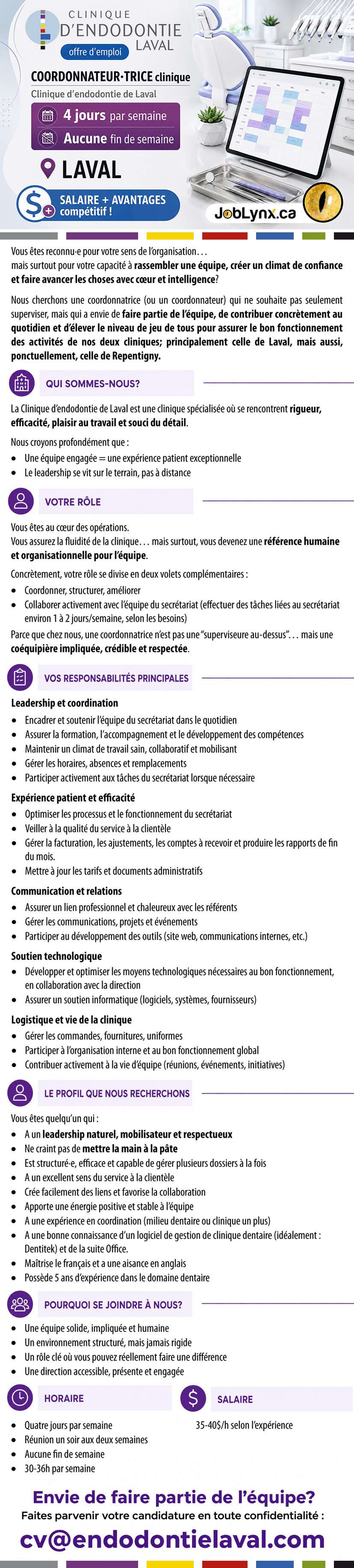 Coordonnateur/trice clinique
