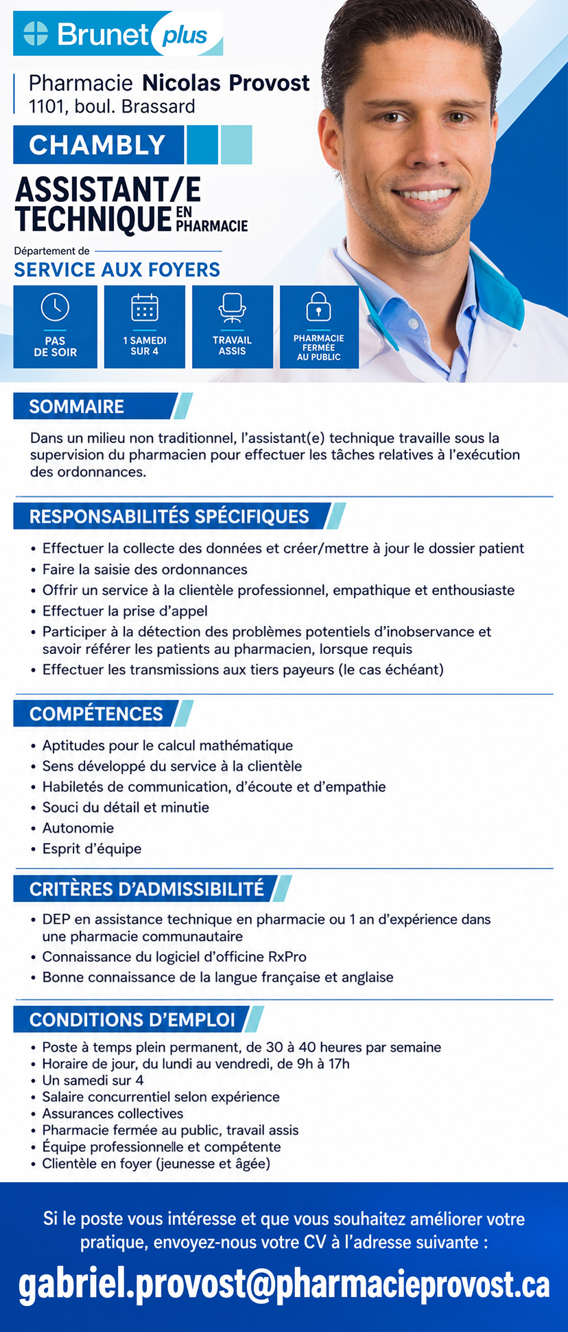 Assistant/e technique en pharmacie