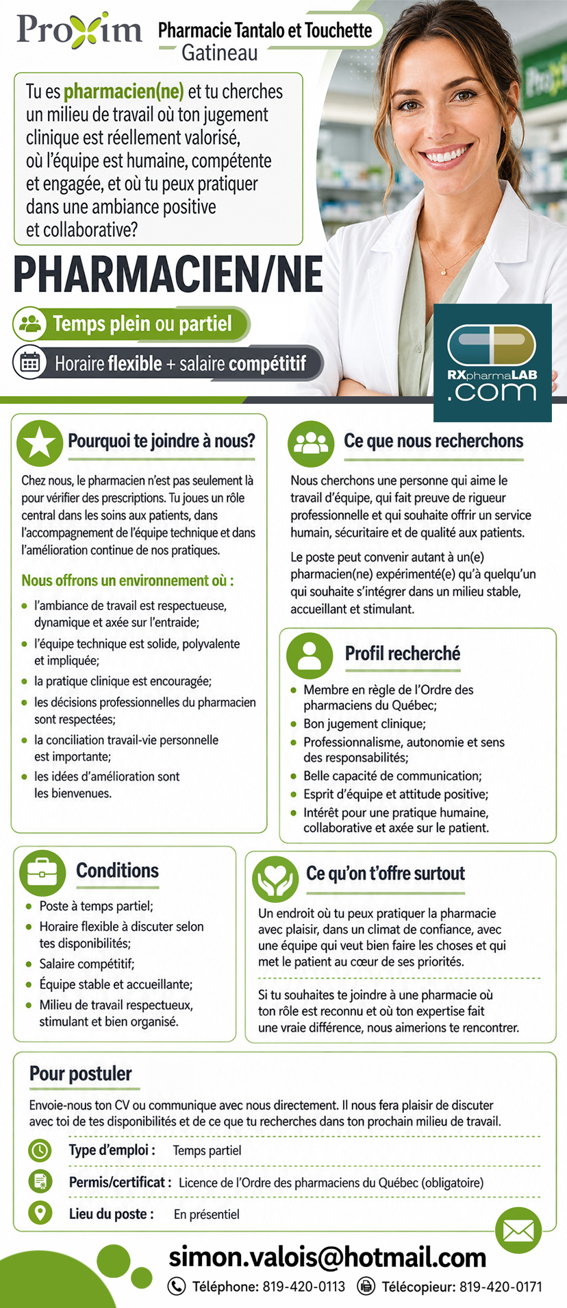 Pharmacien(ne)