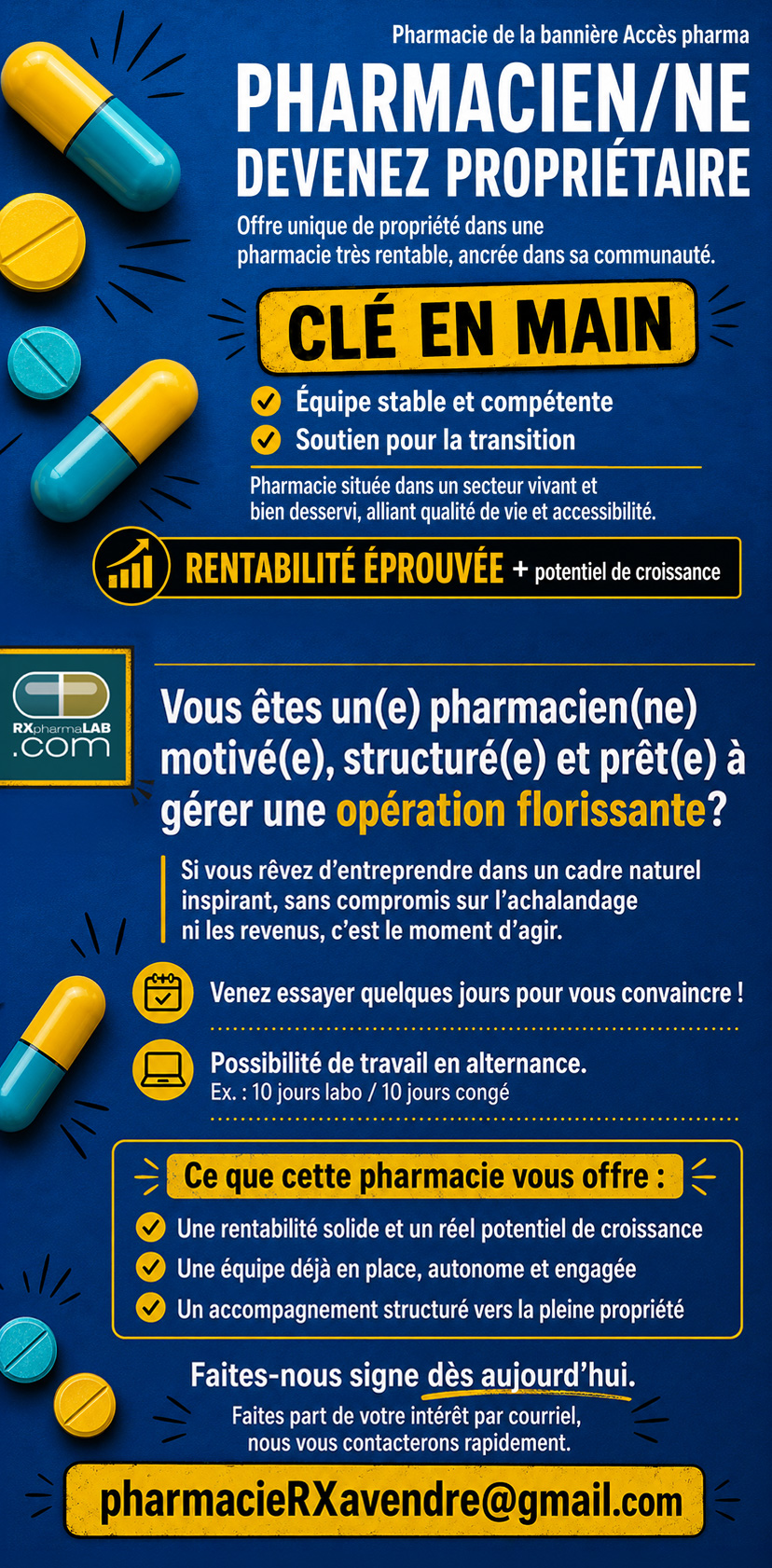 Pharmacien(ne) propriétaire