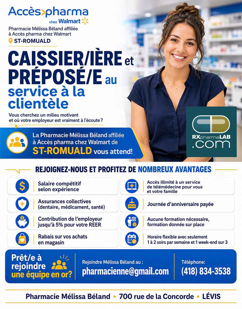 Caissier/caissière et préposé au service à la clientèle