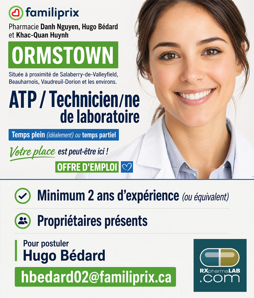 ATP / technicien(ne) de laboratoire