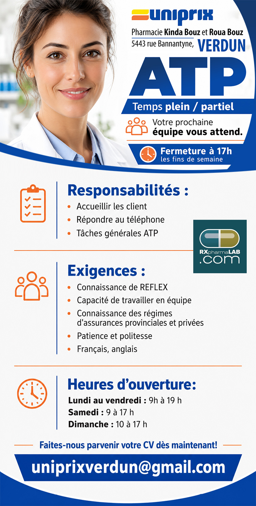 Pharmacy technical assistant