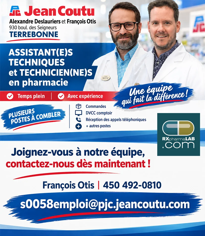 Pharmacy assistant and pharmacy technician