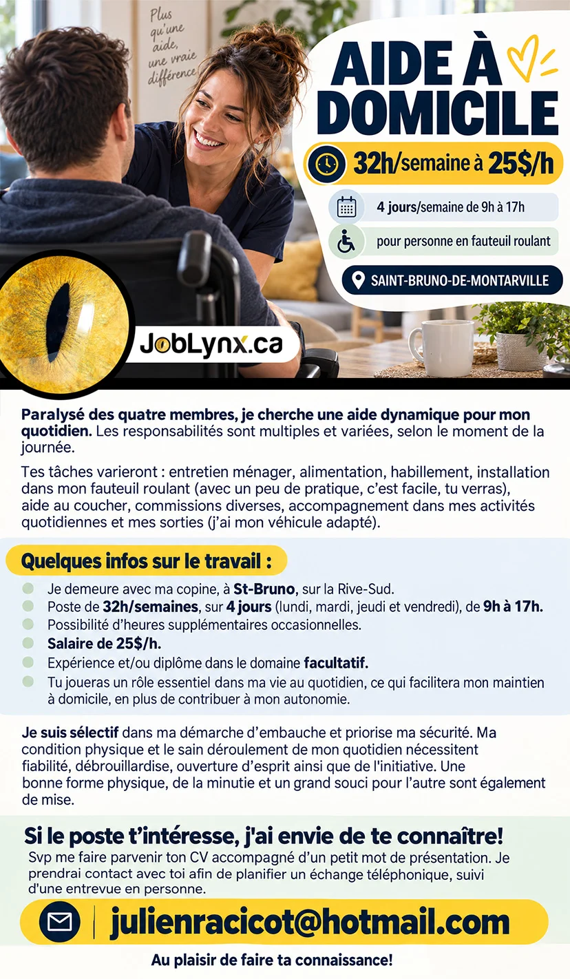 Aide à domicile