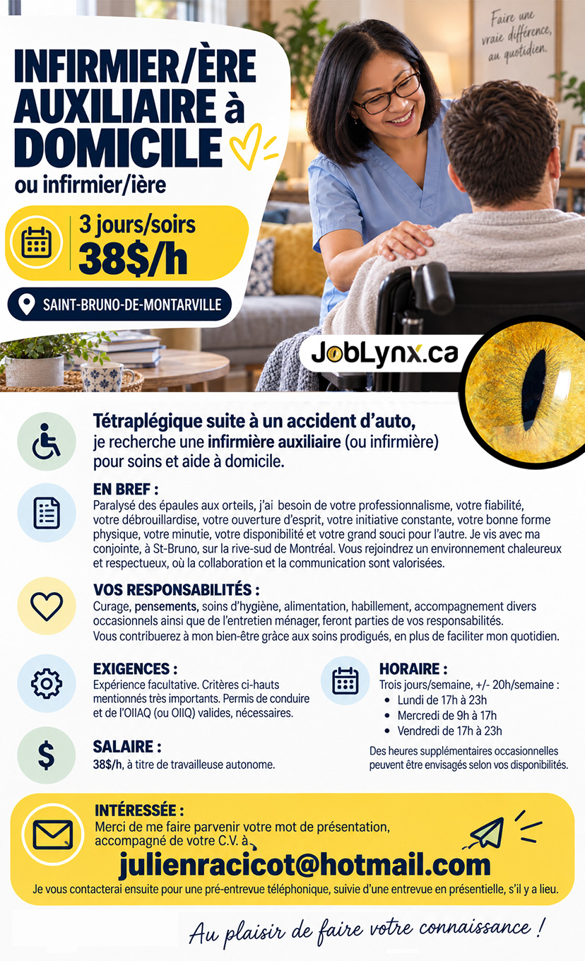 Infirmiers(ières) et infirmiers(ières) auxiliaires