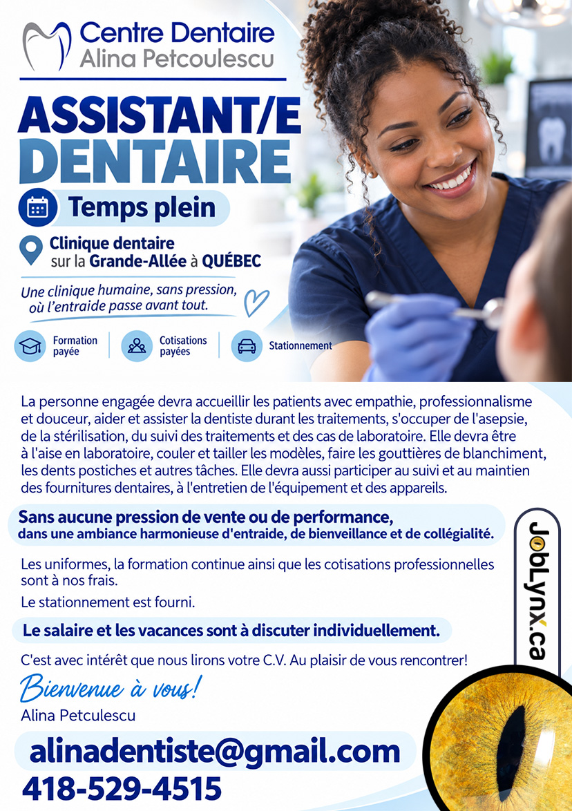 Assistant/e dentaire