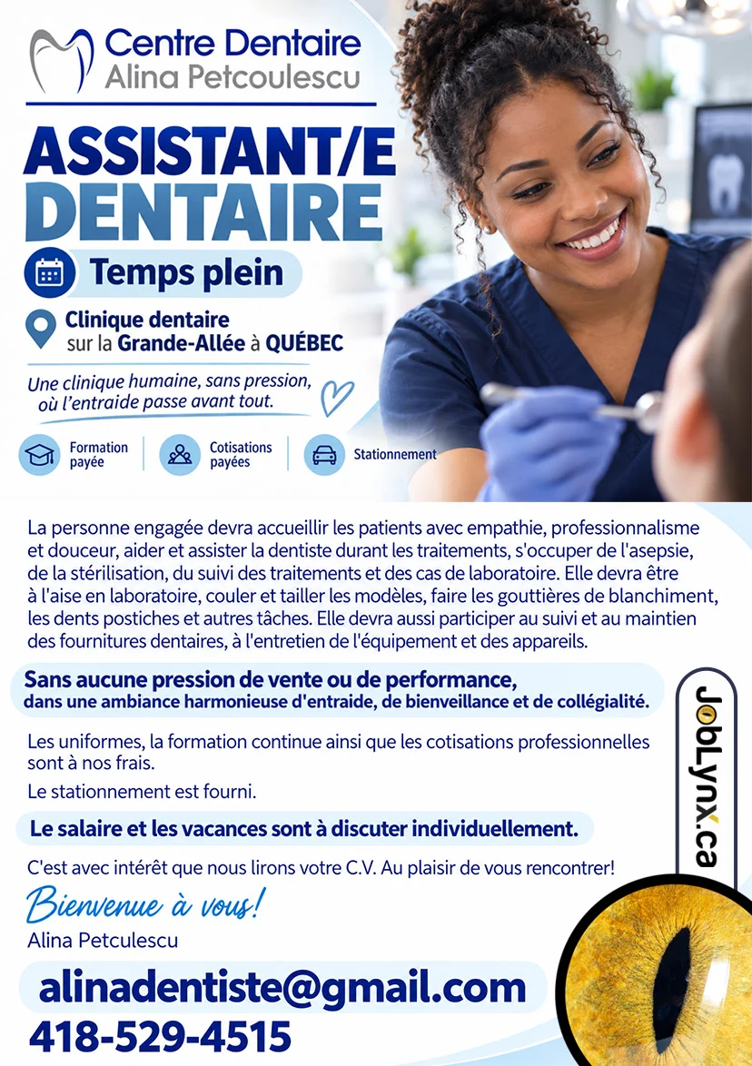 Assistant/e dentaire