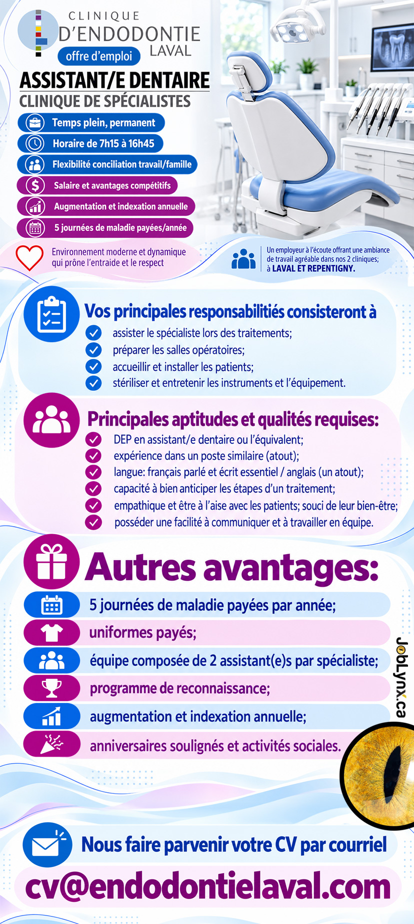 Assistant/e dentaire