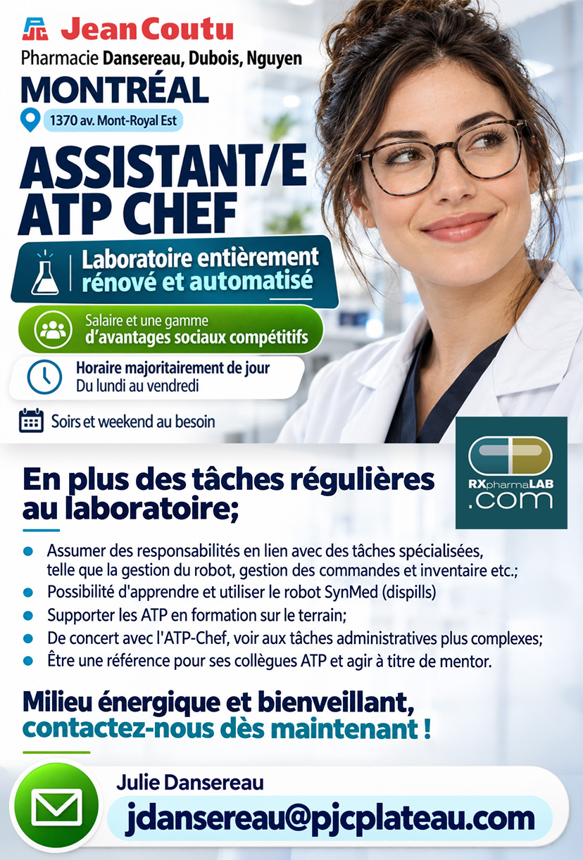 Assistant/e ATP CHEF