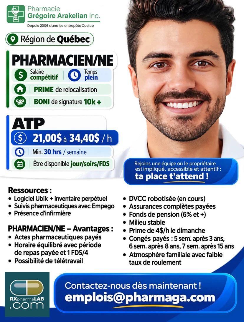 ATP et pharmacien(ne)s